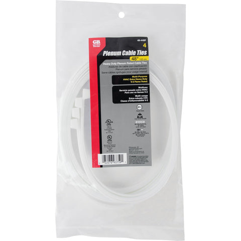 Gardner Bender Plenum Cable Tie; Mfg #49-448P