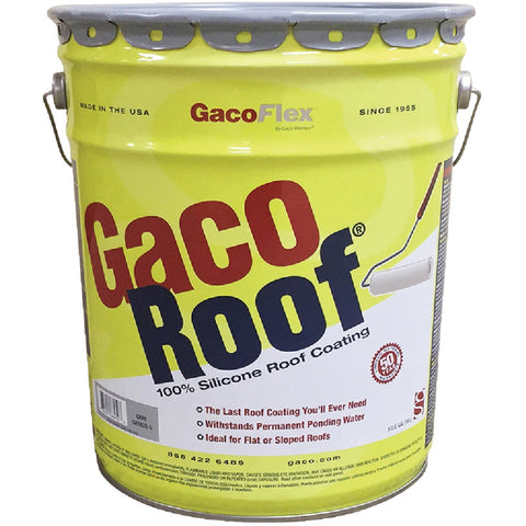 GacoFlex GacoRoof Silicone Roof Coating; Mfg #GR1628-5