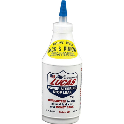 Lucas Oil Power Steering Leak-Stopper Fluid; Mfg #LUCA10008