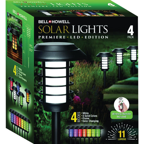 Bell+Howell Color Change Solar Path Light; Mfg #8584