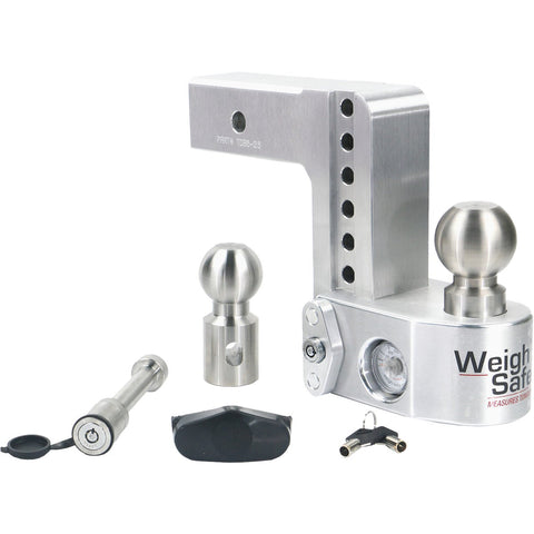 Weigh Safe 6 In. Hitch Ball Mount; Mfg #WS6-2.5-KA