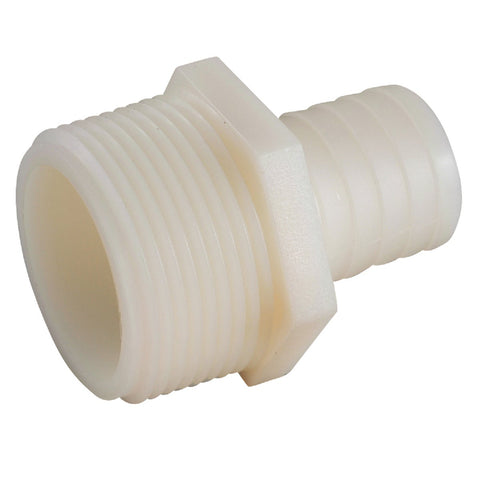 Anderson Metals Barbed Nylon Connector; Mfg #53701-0606