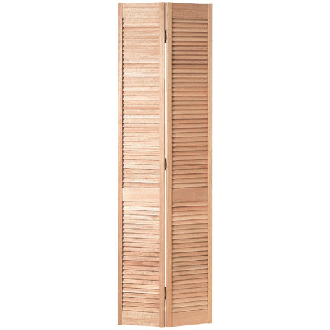 Jeld Wen Pine Louver/Louver Bifold Door; Mfg #73160