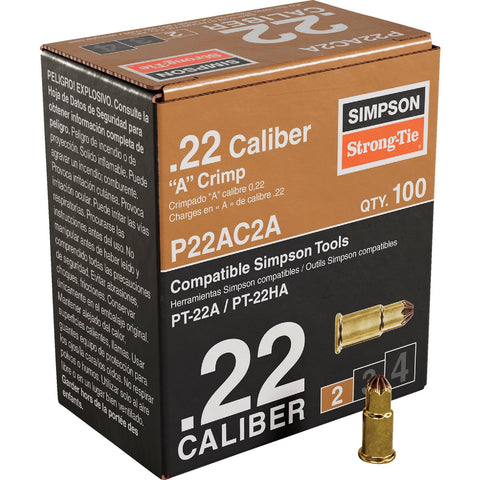 Simpson Strong-Tie 0.22 Powder Load; Mfg #P22AC2A