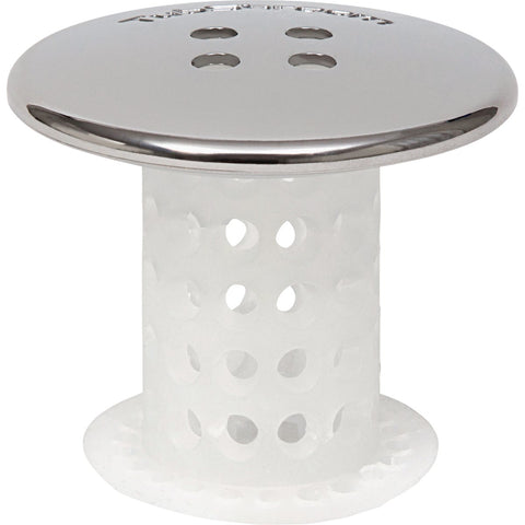 TubShroom Chrome Edition 1.75 In. Chrome Plastic No Clog Drain Stopper; Mfg #TSCE325