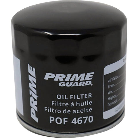 Prime Guard Spin-On Oil Filter; Mfg #PRIMPOF4670