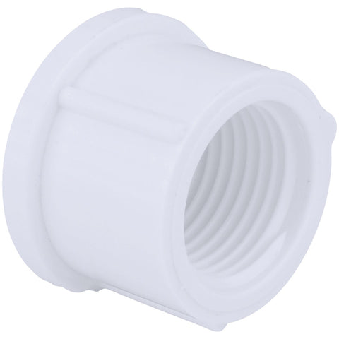 Charlotte Pipe Schedule 40 Threaded PVC Cap; Mfg #PVC 02117  2200HA