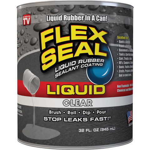Flex Seal Liquid Rubber Sealant; Mfg #US855CLR01-2