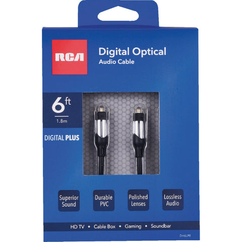 RCA Digital Plus Audio Optical Cable; Mfg #DH6LPE