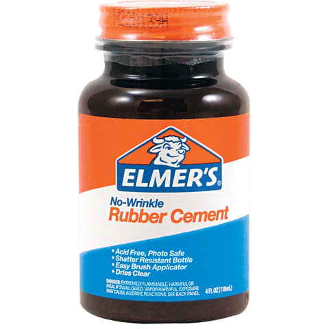 Elmer's Rubber Cement Adhesive; Mfg #E904