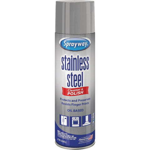 Sprayway Silicone Stainless Steel Cleaner; Mfg #1000055971