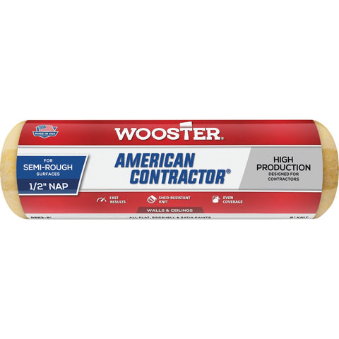 Wooster American Contractor Knit Fabric Roller Cover; Mfg #R563-9
