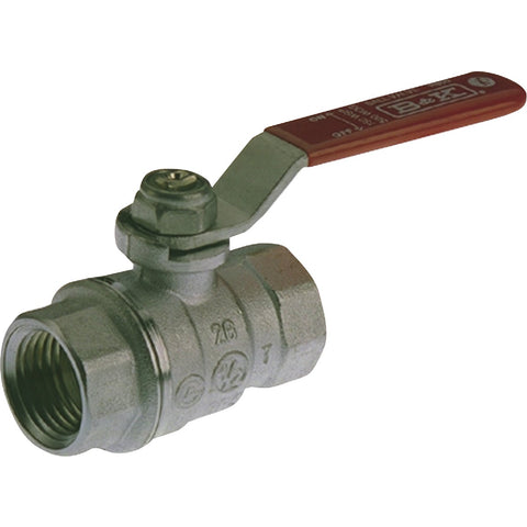ProLine Forged Brass Chrome-Plated Full Port Ball Valve F.I.P; Mfg #107-000NL