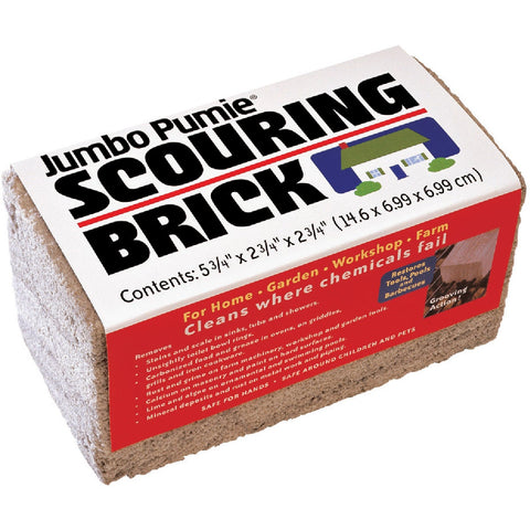 Jumbo Pumie Scouring Brick; Mfg #JPS-12