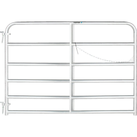 Tarter Galvanized Tube Gate; Mfg #6GG6