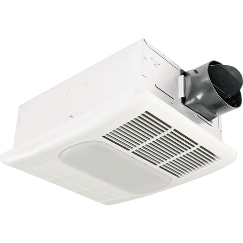 Delta 80 CFM Bath Exhaust Fan with Heater & Light; Mfg #80FL-HEATER