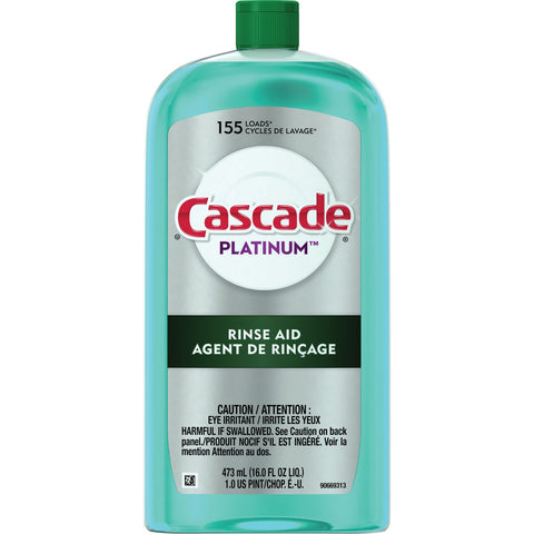 Cascade Platinum Rinse Aid Dish Drying Agent; Mfg #89646