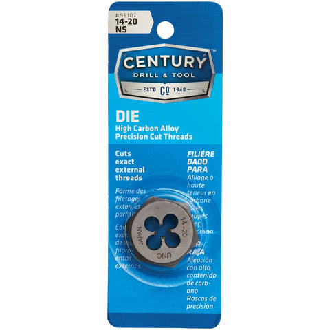 Century Drill & Tool Machine Screw Hex Die; Mfg #96107