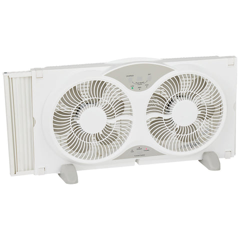 Denali Aire 9 In. Twin Window Fan; Mfg #2DAFW9