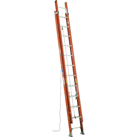 Werner Type IA Fiberglass Extension Ladder; Mfg #D6224-2