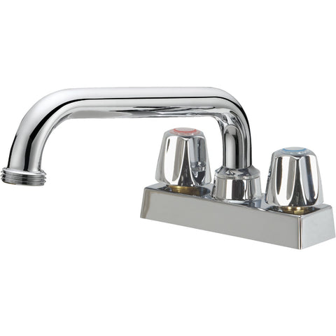 Home Impressions Double-Handle 8" Spout Laundry Faucet; Mfg #FL0K1001CP-JPA9