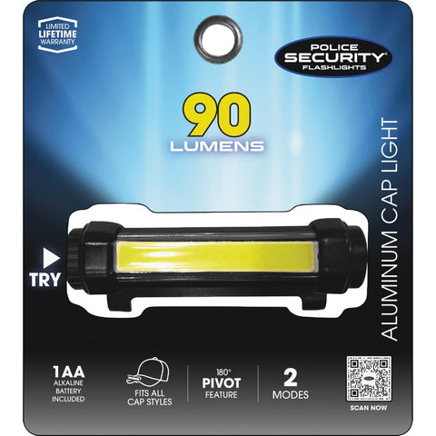 Police Security LED Cap Light; Mfg #98459