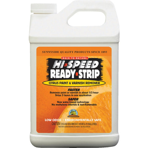 Back to Nature Hi-Speed Ready-Strip Paint & Varnish Stripper; Mfg #65664