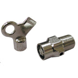Jones Stephens Hot Water Air Valve & Key; Mfg #509 4410