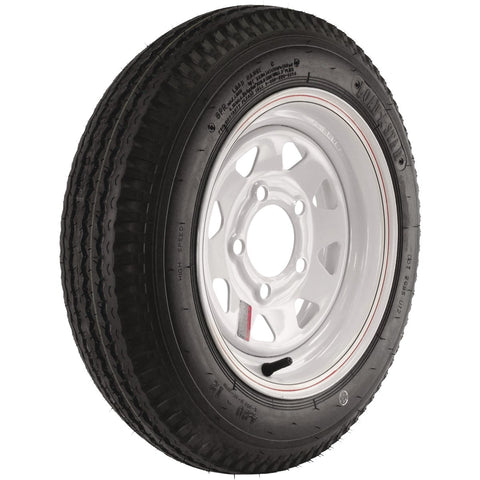 Kenda Loadstar LRC Bias Trailer Tire and Wheel; Mfg #DM412C-5C-I