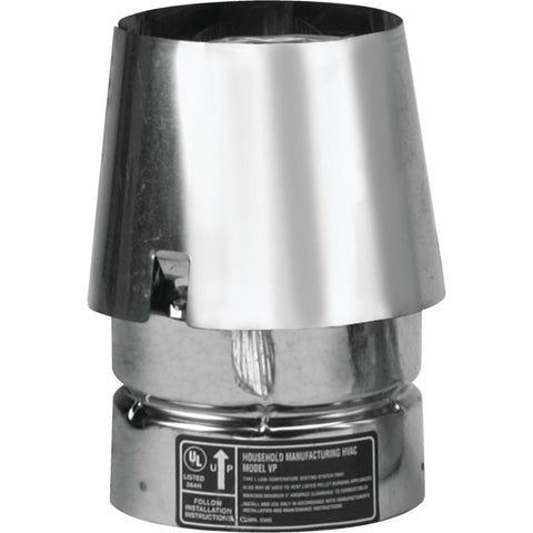 SELKIRK VP Pellet Pipe Stove Pipe Cap; Mfg #243803