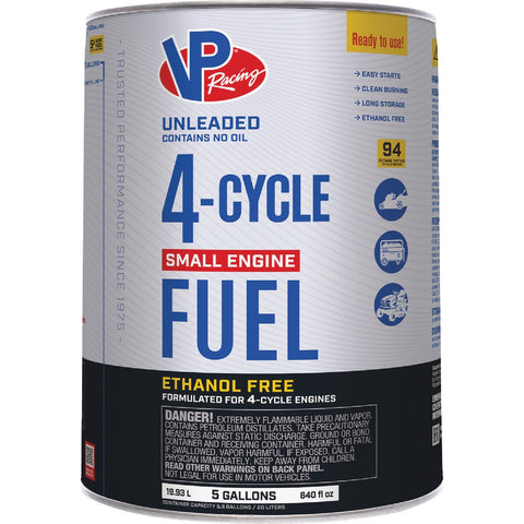 VP Small Engine Fuels Ethanol-Free 4-Cycle Fuel; Mfg #6202
