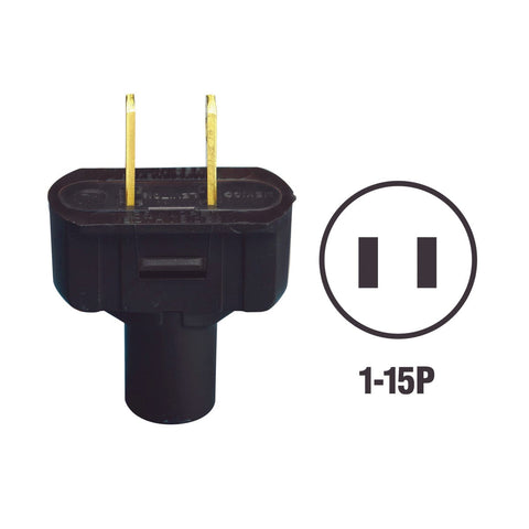 Leviton Vinyl Cord Plug; Mfg #002-48643E
