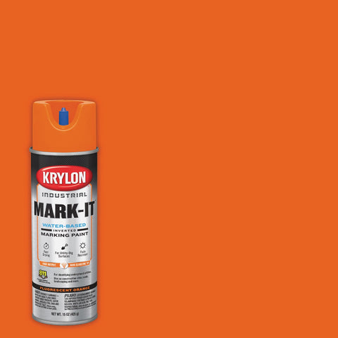 Krylon Mark-It Inverted Marking Spray Paint; Mfg #732008