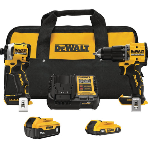 DEWALT 2 Cordless Tool Combo Kit4; Mfg #DCK200D1P1