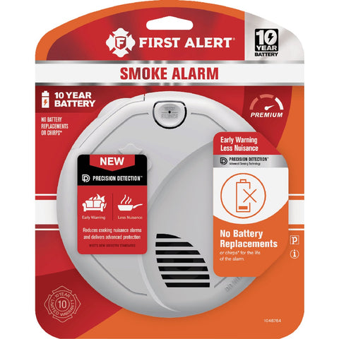 First Alert Battery Operated Photoelectric & Ionization Smoke Alarm; Mfg #1046764