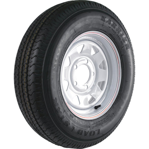 Kenda Loadstar LRC Radial 5 Hole Trailer Tire and Wheel; Mfg #DM175R3C-5CI