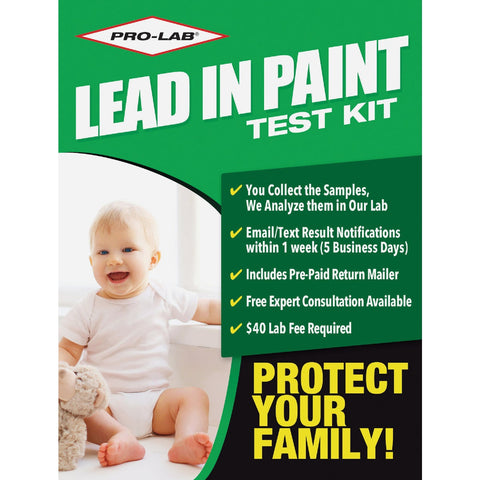 Pro Lab Lead Test Kit For Paint And Dust; Mfg #LP106