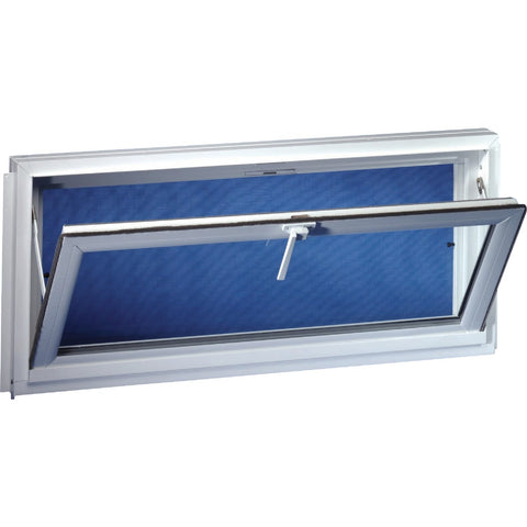 Duo-Corp. Vinyl Hopper Basement Window; Mfg #3220 CPR