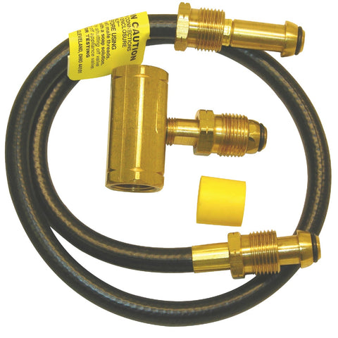 MR. HEATER 2-Tank Hookup LP Hose Assembly; Mfg #F273737