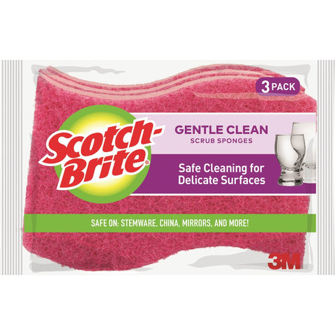 Scotch-Brite Delicate Care Scrub Sponge; Mfg #DD-3-8
