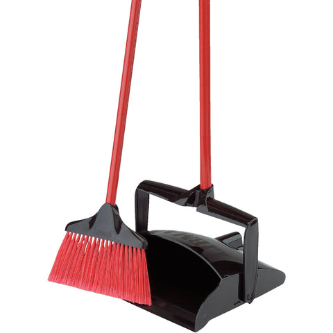 Libman Lobby Household Broom With Dust Pan; Mfg #919