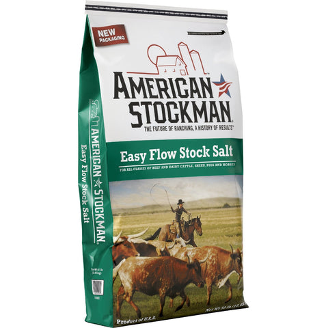 American Stockman Easy Flow Stock Salt; Mfg #41000