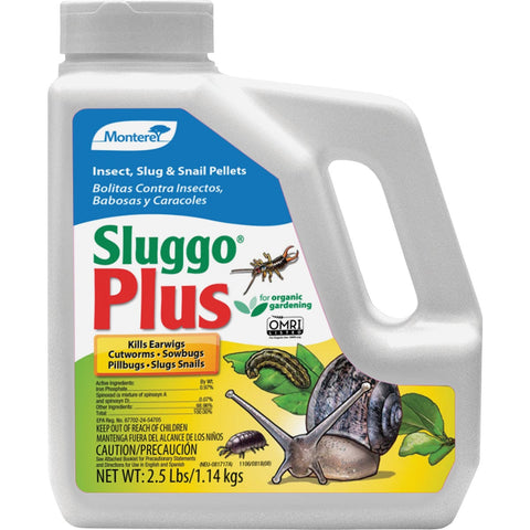 Monterey Sluggo Plus Organic Slug & Snail Killer; Mfg #LG6570