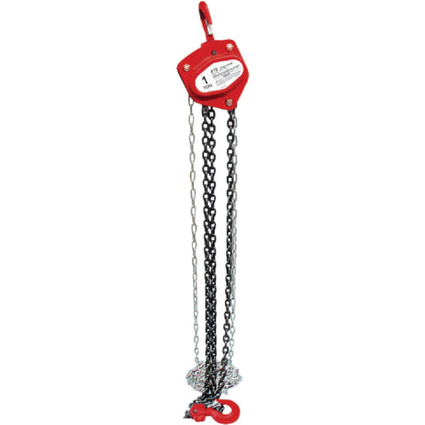 American Power Pull Chain Block Hoist; Mfg #410