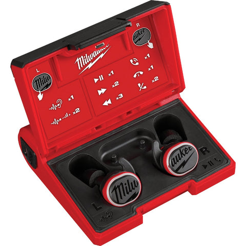 Milwaukee REDLITHIUM Bluetooth Earbuds; Mfg #2191-21