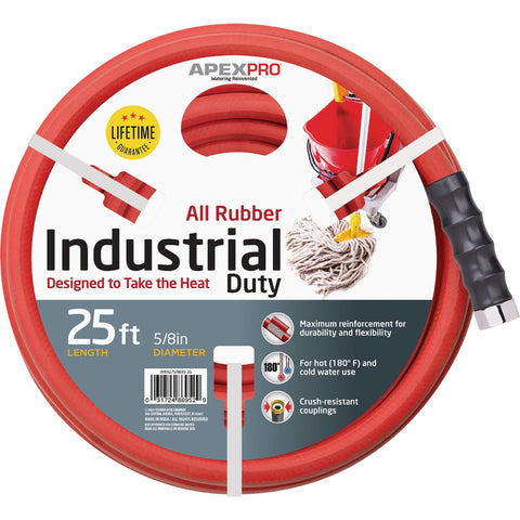 Apex 5/8 Rubber/Hot Water Hose; Mfg #8695-25