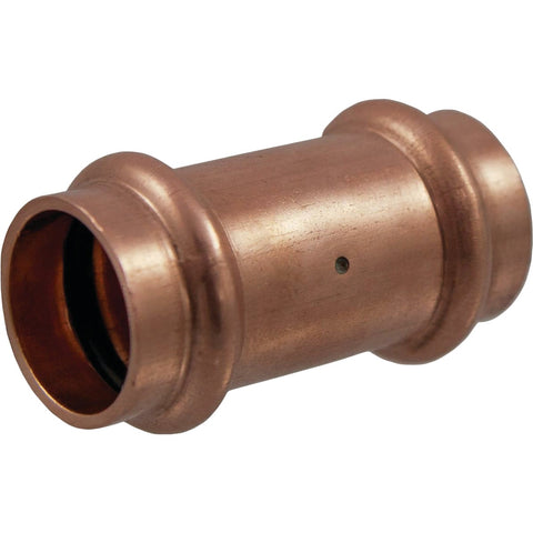 NIBCO Press Copper Coupling with Stop; Mfg #9001450PCU