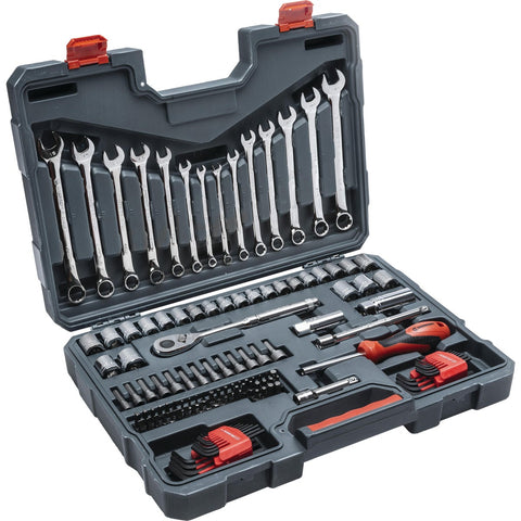 Crescent 128-Piece Mechanic & Automotive Tool Set; Mfg #CTK128C