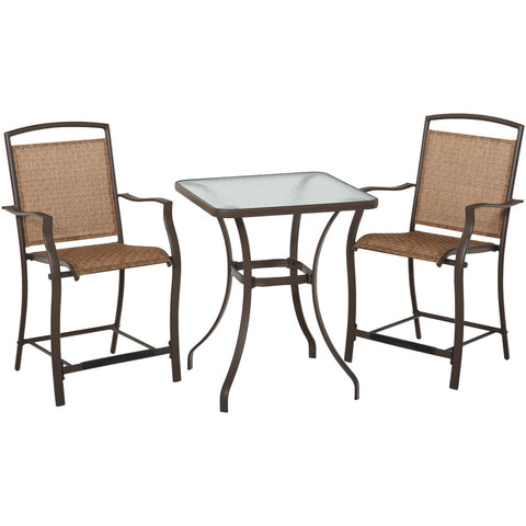 Outdoor Expressions 3-Piece Balcony Bistro Set; Mfg #S08-S1710K-SET