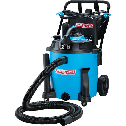 Channellock 16 Gal. Wet/Dry Vacuum with Blower; Mfg #VBV1612.CL